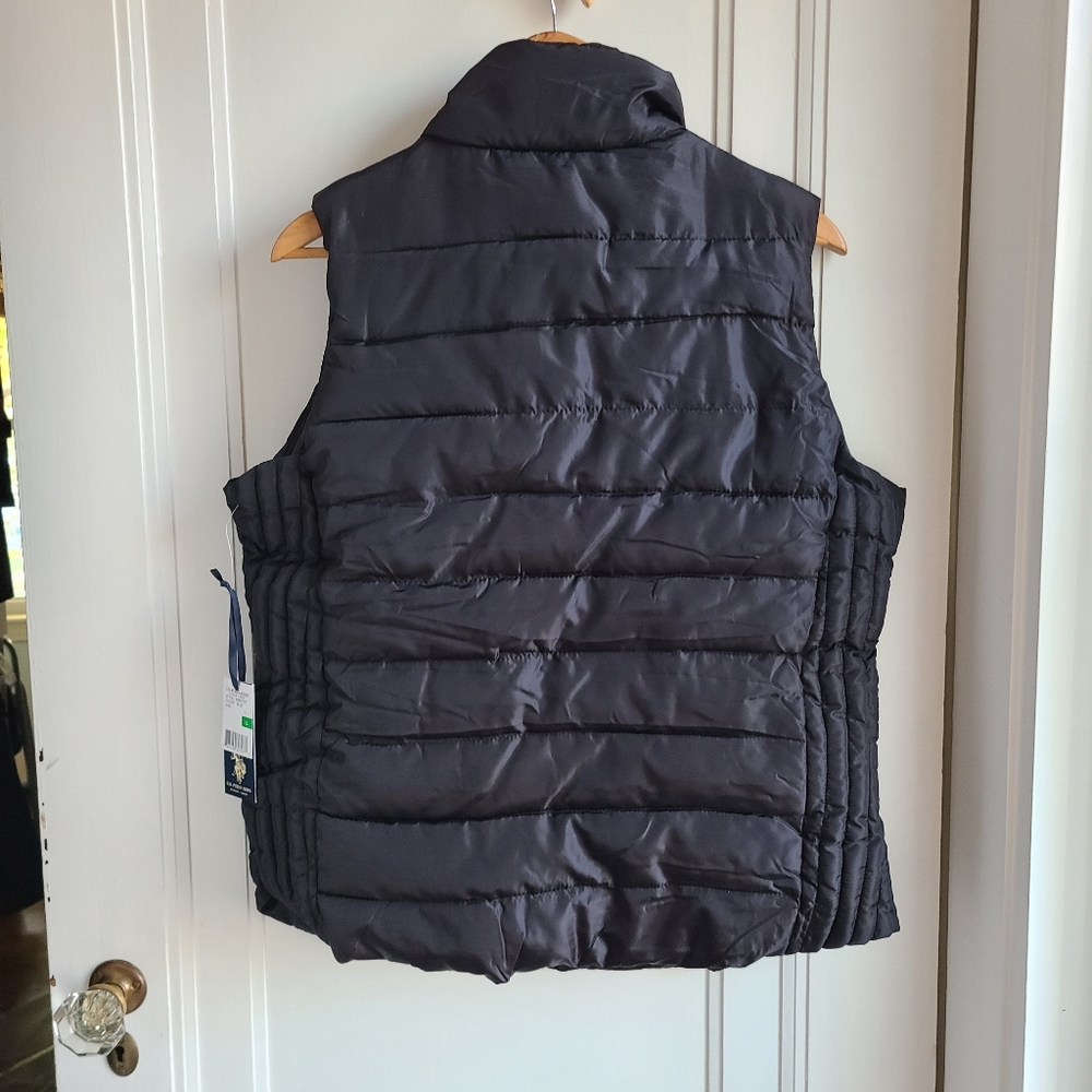 U.S Polo ASSN Women's Cozy Fur Lined Vest - Picture 12 of 14